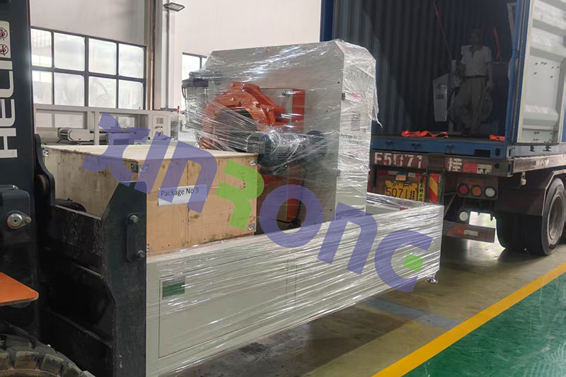 PE400管材生产线顺利发往俄罗斯，助力当地高效管道系统建设