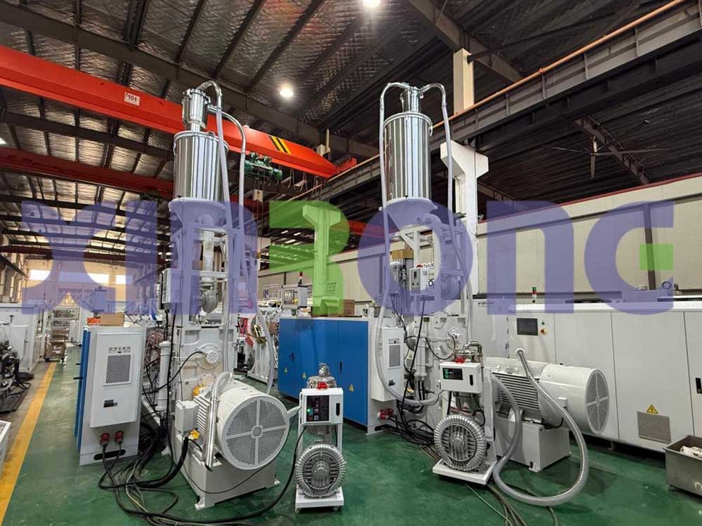 成功试机两条定制化HDPE管材生产线 即将发往南美